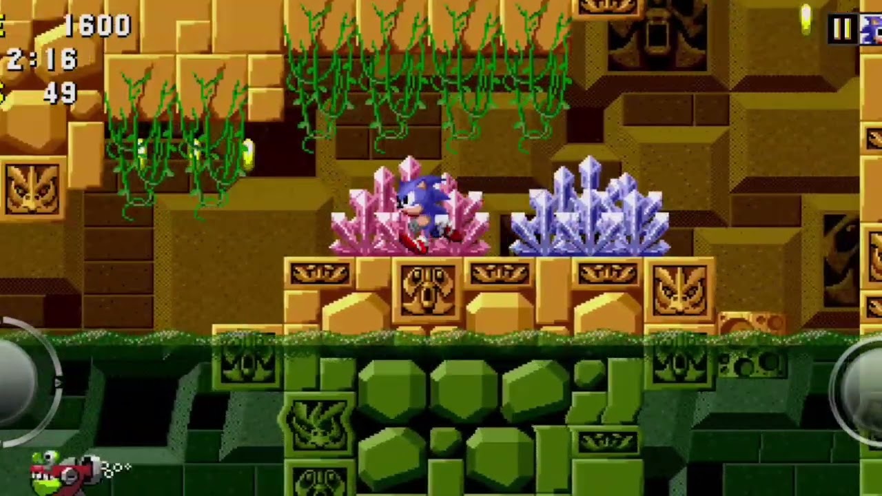 Labyrinth zone act (1 / 3) zones playing sonic the hedgehog™ classic (super big flood water acids)