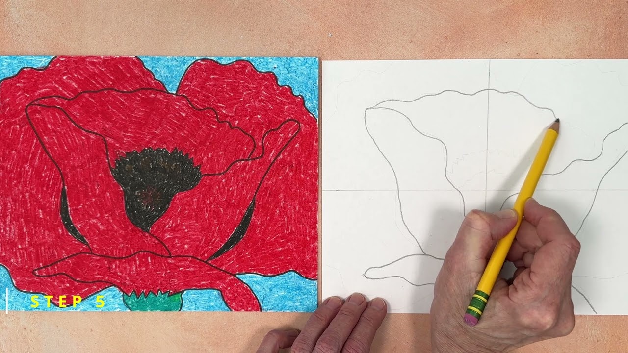 How to Draw like Georgia O'Keeffe