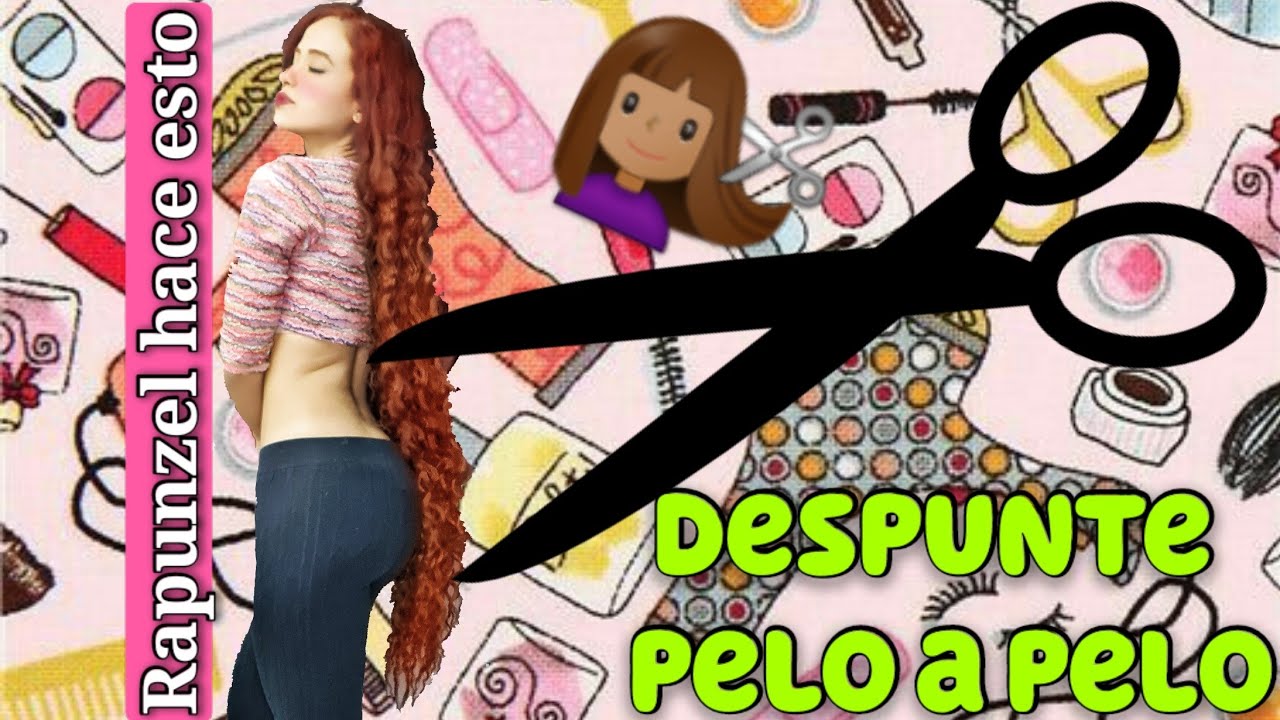 Esto lo hace Rapunzel‼️Despunte pelo a pelo💇🏽‍♀️