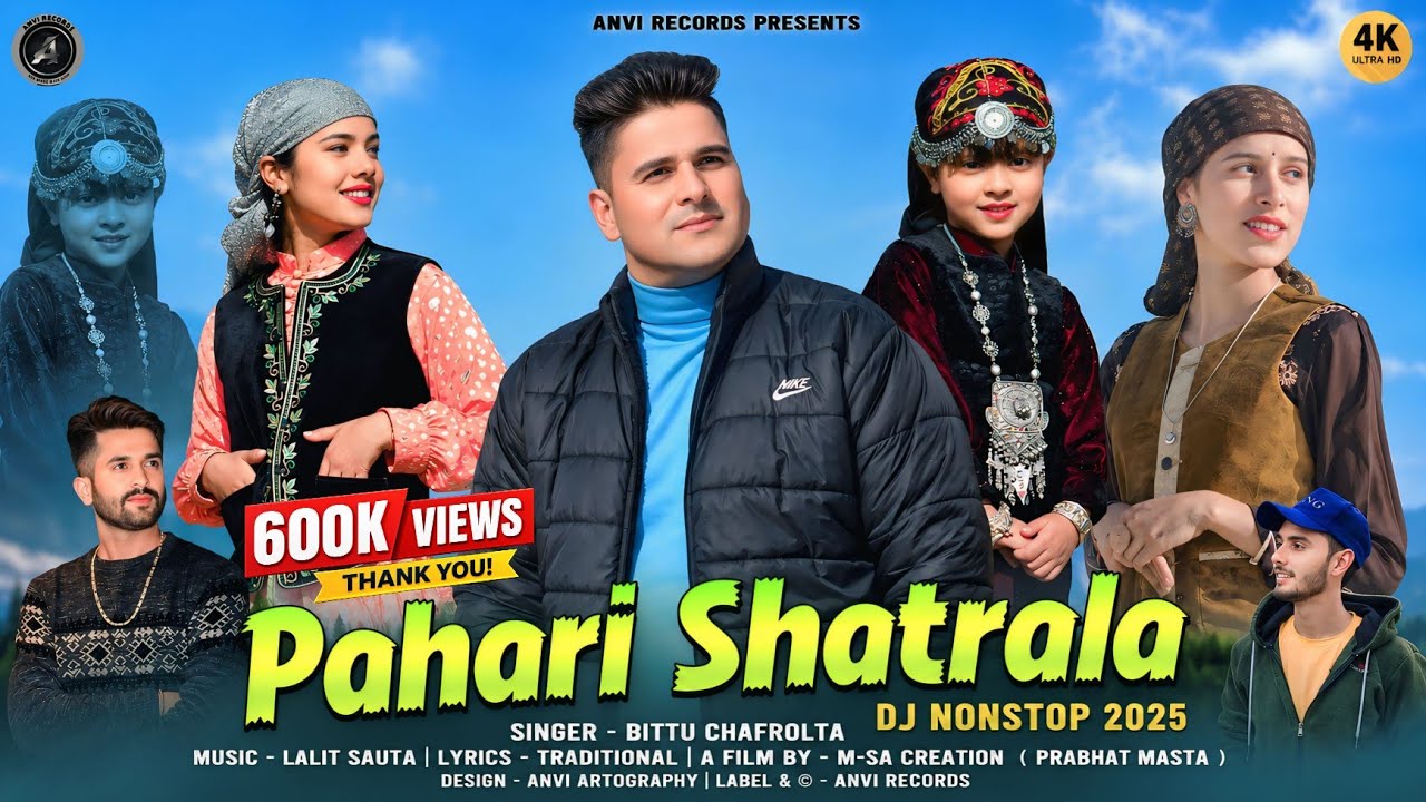 Pahari Shatrala | Bittu Chaffrolta | Latest Himachali Pahari Song 2025 | Anvirecords