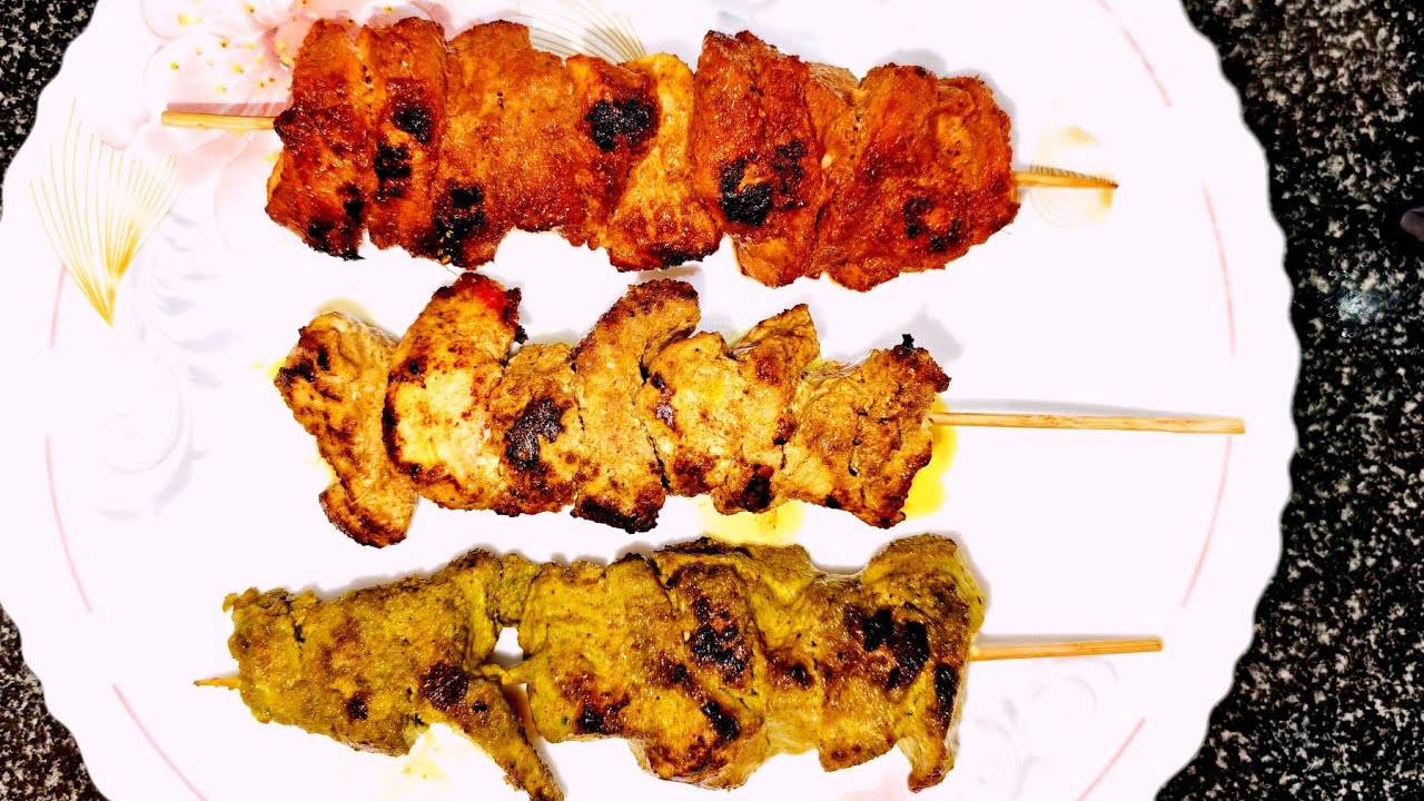 Chicken platter | chicken starter recipe | chicken tikka boti | chicken haryali boti | chicken malai