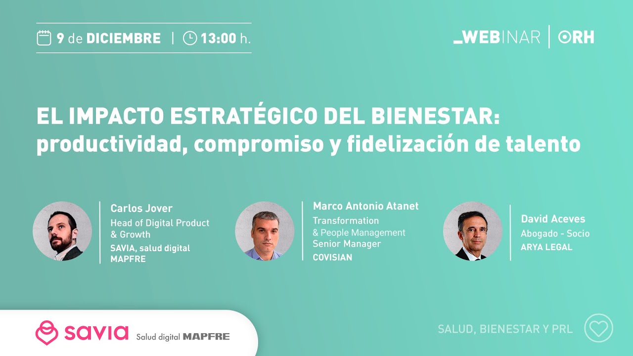 El impacto estratégico del bienestar: productividad, compromiso y fidelización de talento