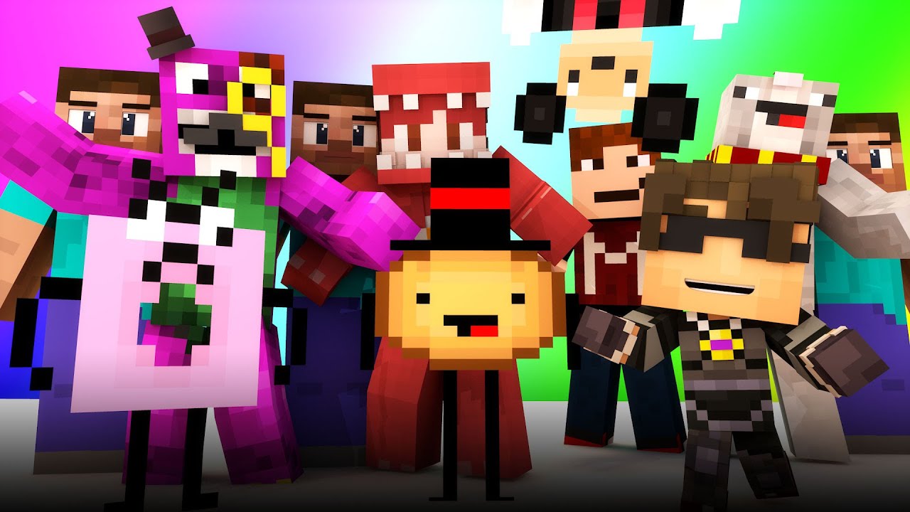 Minecraft Mini-Game : DO NOT LAUGH! (DEMON DISNEY & THE PSYCHO DONUT!) w/ Facecam