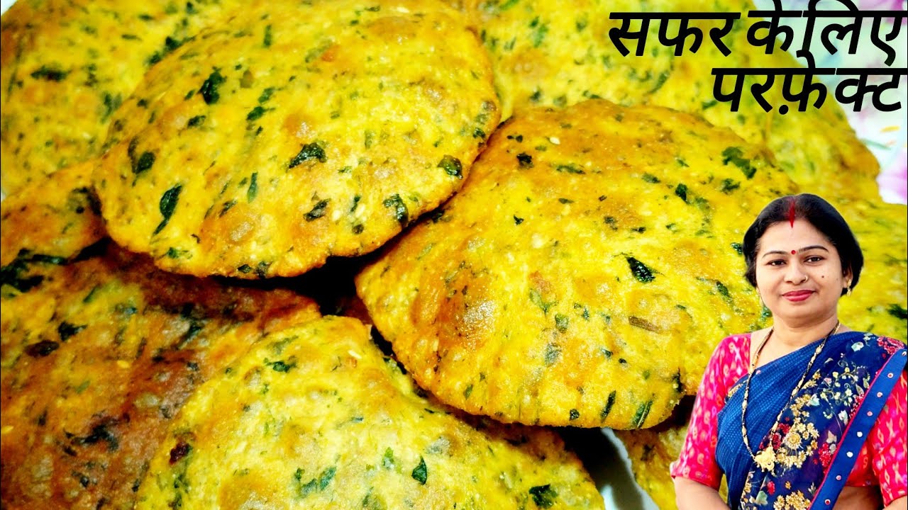 Methi aur gehu ke aata se bnaye मसाला पुरी एकदम नया तरीके से जिसे बड़े बच्चे सभी मांगकर खायेंगे 