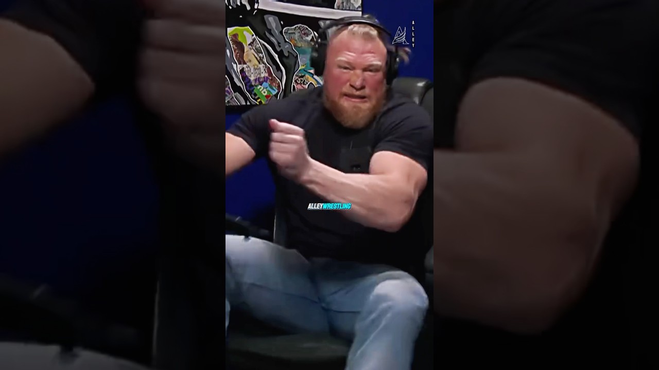 Brock Lesnar Dares a Fan To Spear Him! 😂 
