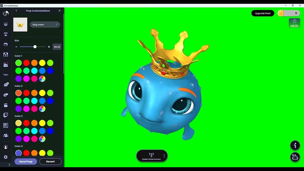 creating our own character for youtube