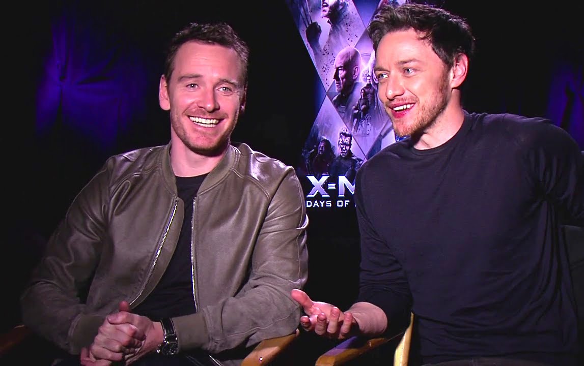 Michael Fassbender & James McAvoy Interview - X-Men: Days of Future Past (2014) JoBlo.com HD