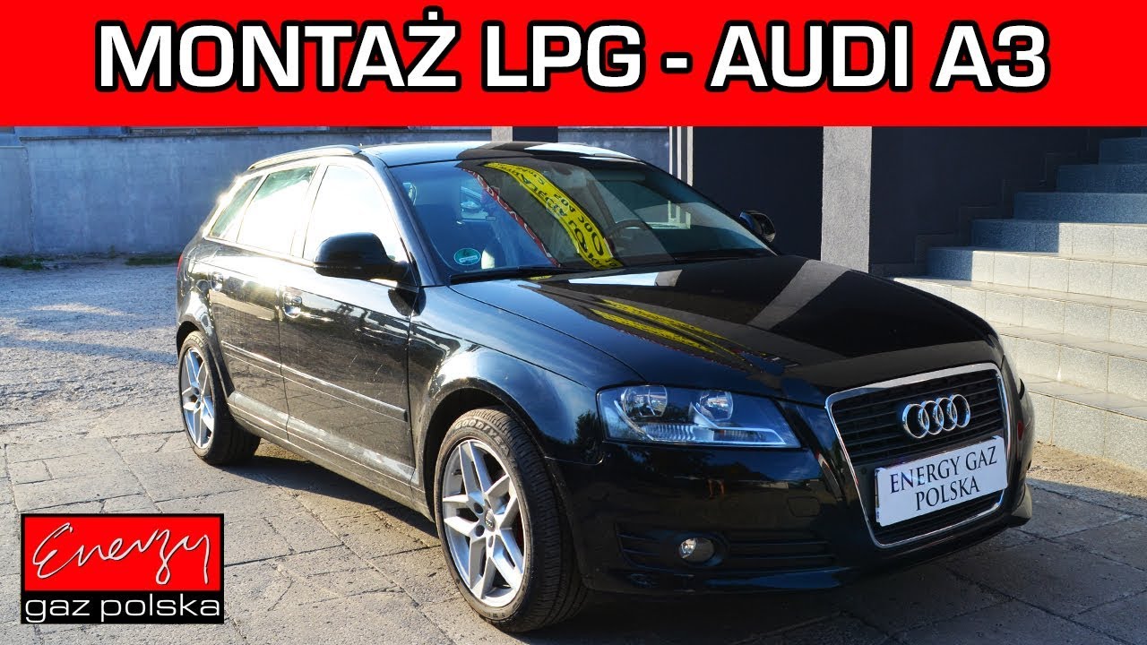 AUDI A3 1.6 102KM 2009r z instalacją LPG - BRC SQ 32 OBD w Energy Gaz Polska!
