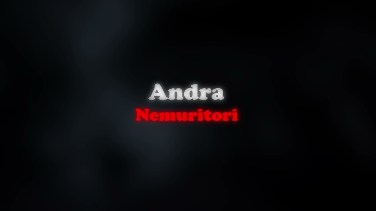 Andra - Nemuritori 🔊 (slowed + reverb)
