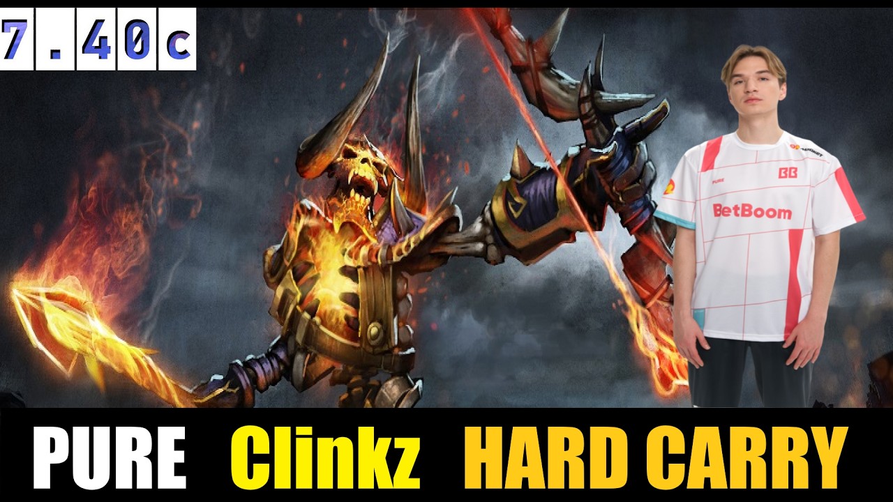 🤯PURE [ Clinkz ] CARRY 7.40C - DOTA 2 HIGHEST MMR MATCH#dota2   #dota2gameplay