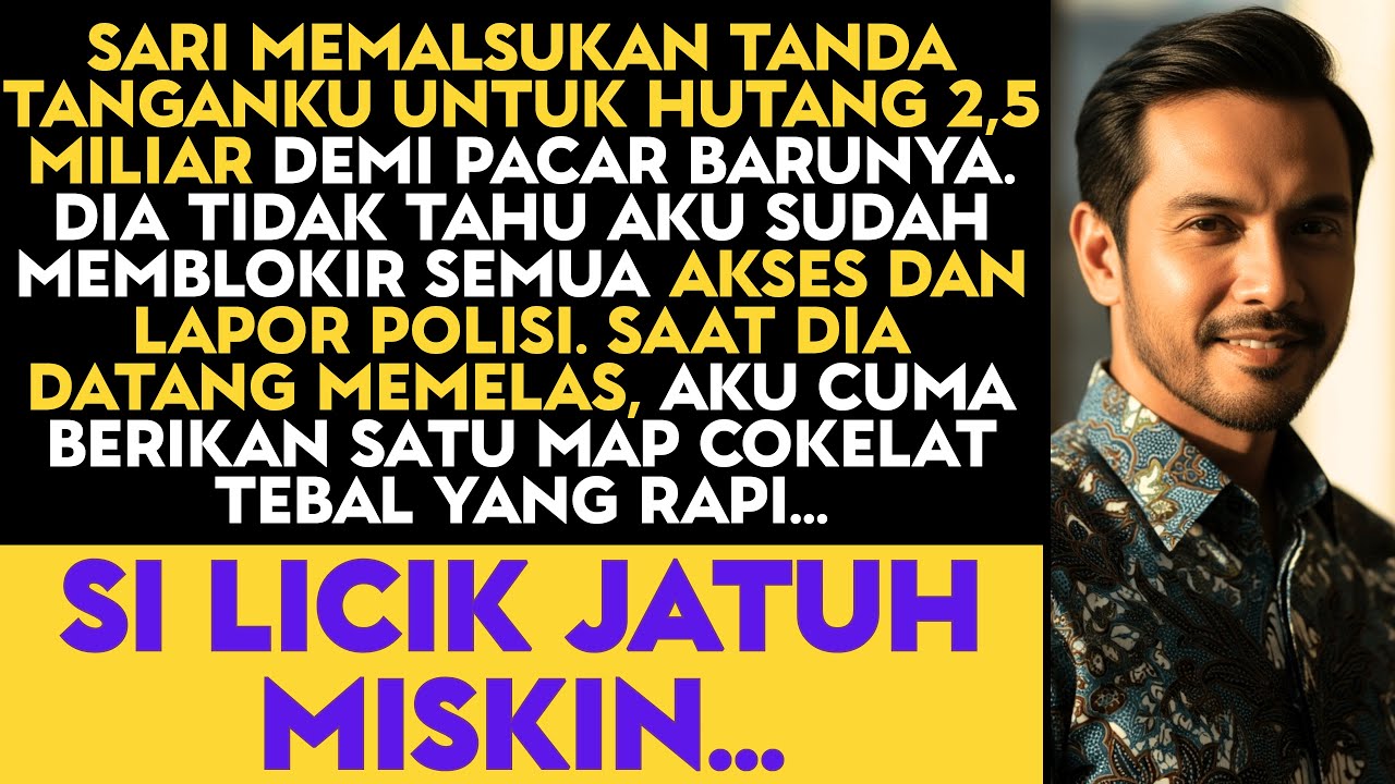 Istriku Palsukan Tandatanganku Demi Kuras Rp1,7 Miliar Buat Selingkuhan. Jadi Aku AKTIFKAN PROTOKOL.