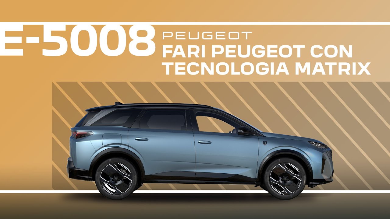 PEUGEOT | E5008 & 5008 |Tutorial | Fari PEUGEOT con tecnologia Matrix