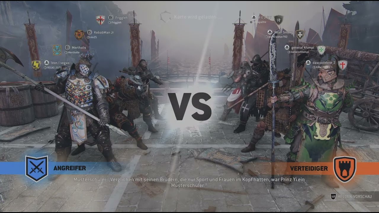 So läuft man einen Sturm in For Honor  ..,
