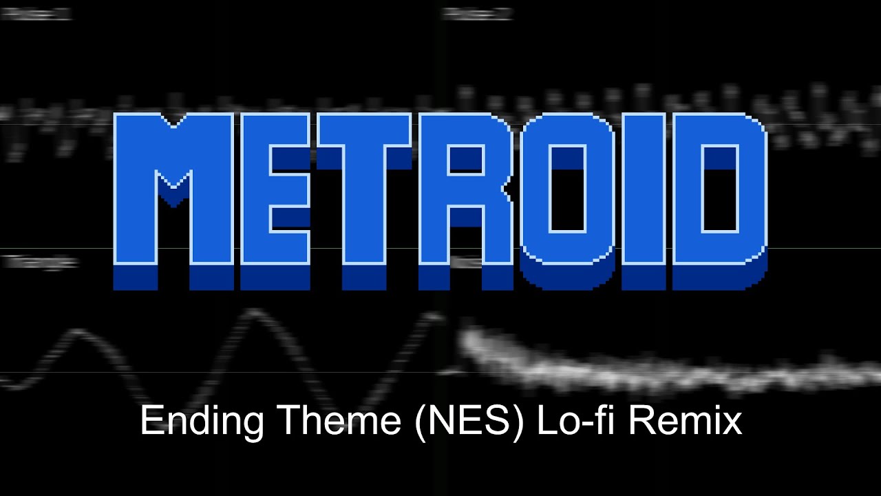 Metroid (NES) - Ending Theme - (Slowed + Reverb) (Oscilloscope View)
