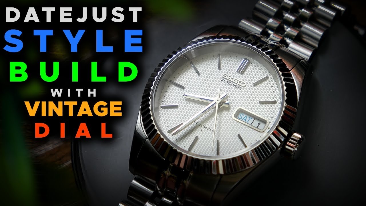 Datejust Style Build (Vintage 7009 831LR Dial) (Namoki Collaboration)