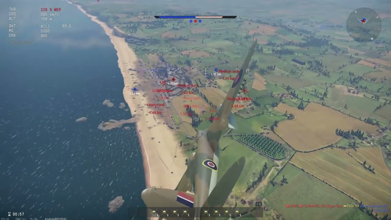 playing war thunder v109