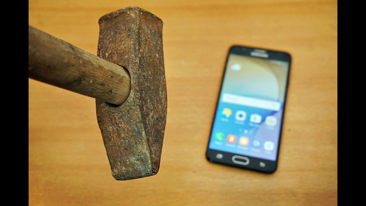 Samsung Galaxy J7 Prime Hammer & Knife Test!
