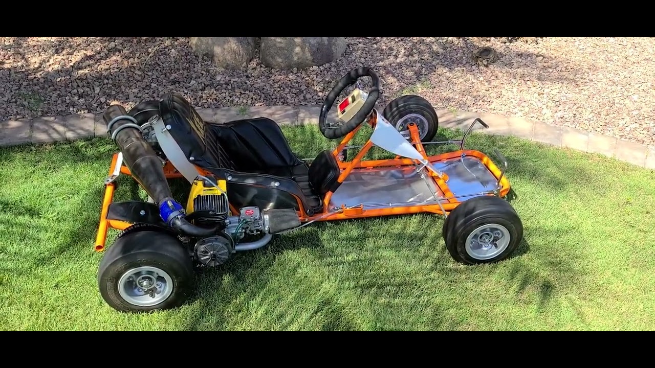 1972 KEE KART RACING GO KART MAC91 MCCULLOCH RACING ENGINE
