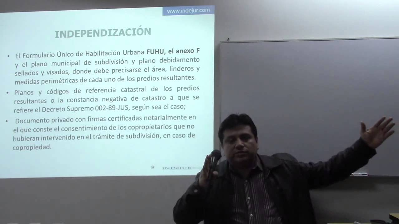 INDeJUR - Subdivisión de Predios