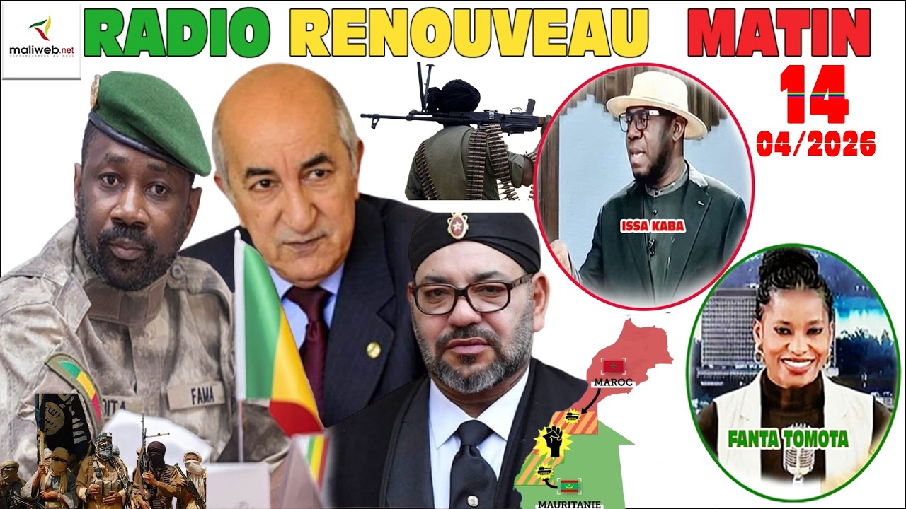 LE MATINAL DE LA RADIO RENOUVEAU FM du 14 Avril 2026