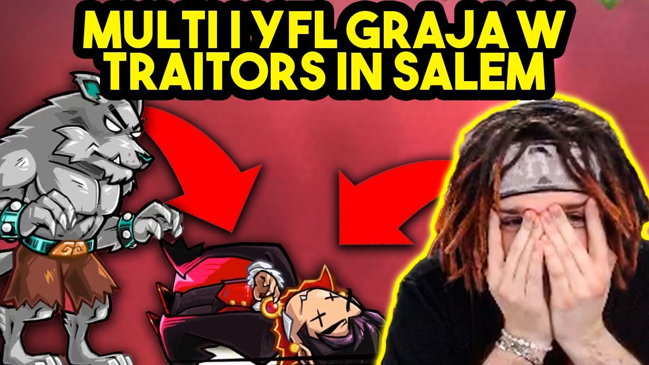 MULTI i YFL grają w LEPSZEGO AMONG US #4 (Traitors in Salem)