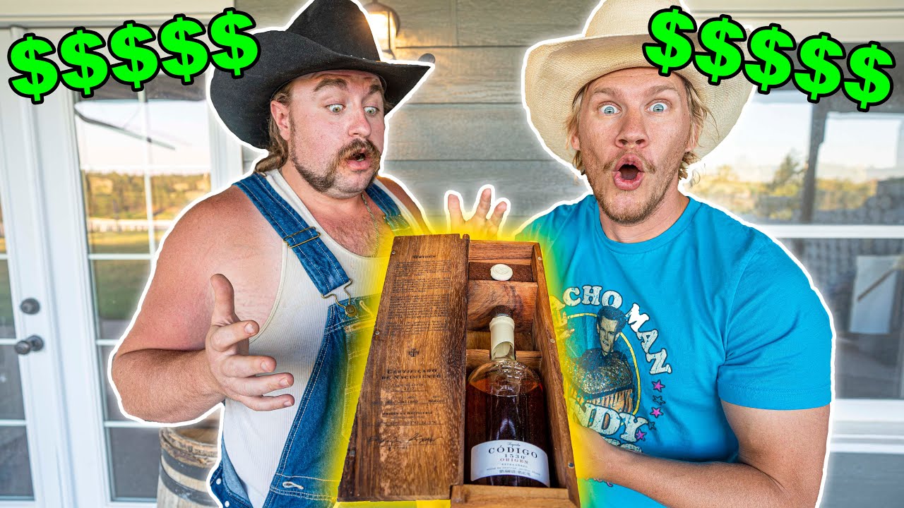 Trying GEORGE STRAIT's $300 Dollar Tequila...