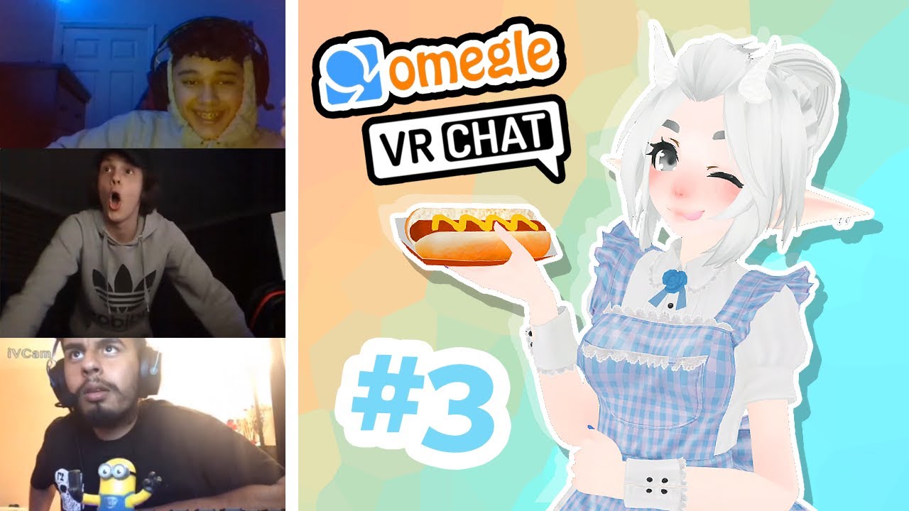 ANIME GIRL SERVES PEOPLE ON OMEGLE THEIR FAVORITE FOODS