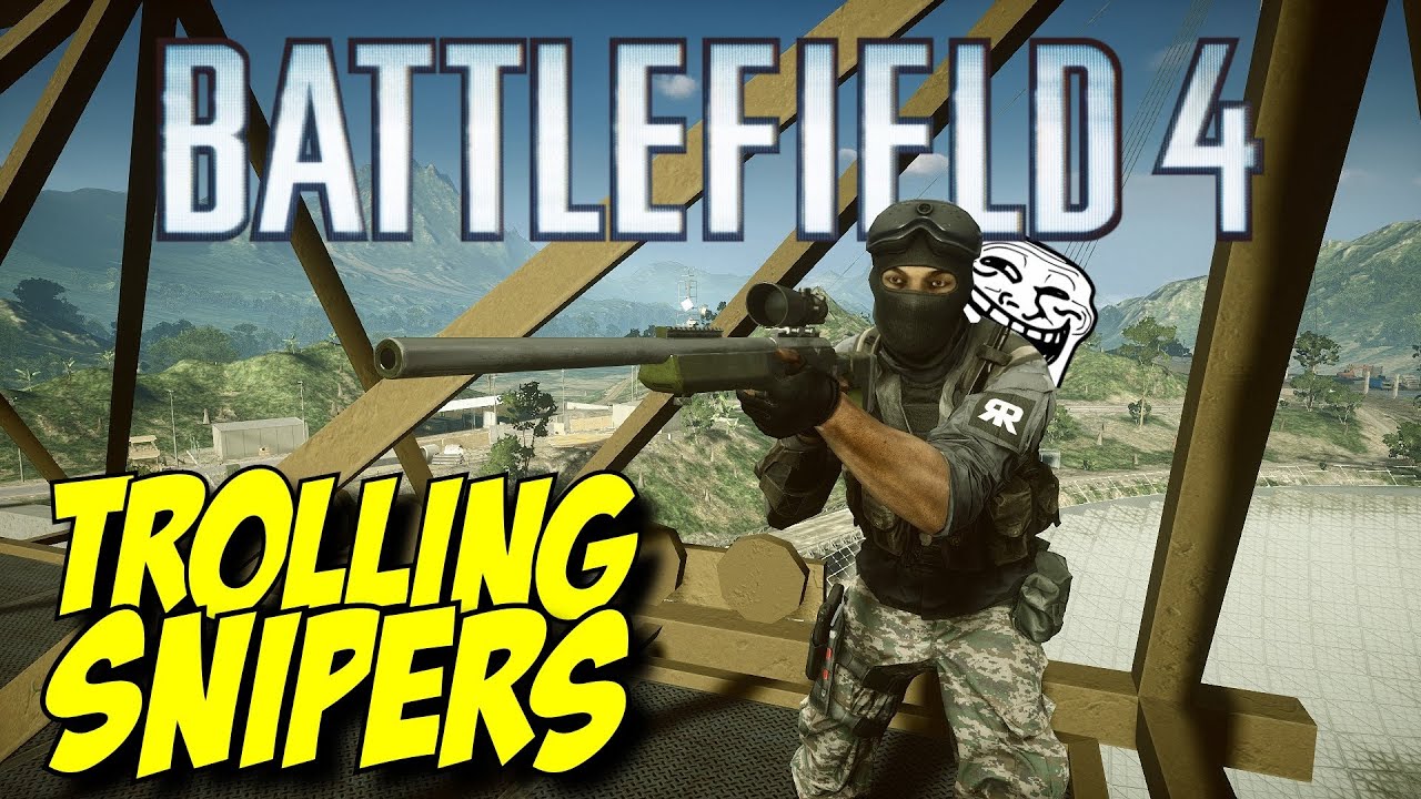 BF4 TROLLING SNIPERS 5