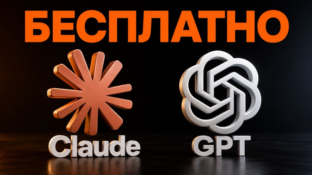 КАК ПОЛУЧИТЬ CLAUDE И GPT БЕСПЛАТНО | БЕЗ КАРТЫ И ТЕЛЕФОНА