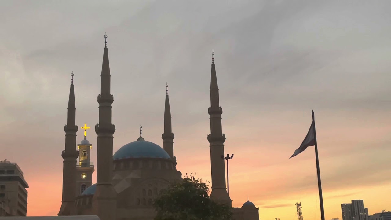 mosque In Beirut/Lebanon🇱🇧/mecset Bejr&uacute;t/Libanonban🇱🇧