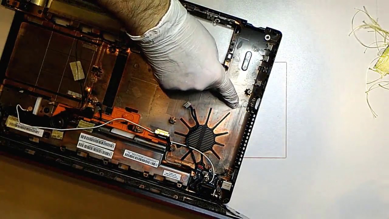 #002 Notebook-Gehäusebruch stabil reparieren