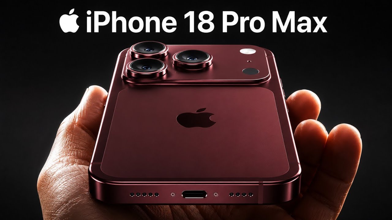 iPhone 18 Pro Max Trailer Official Look