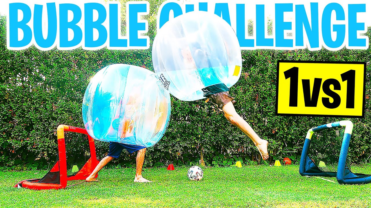 ⚽1 vs 1 BUBBLE FOOTBALL CHALLENGE con gli ONES (100% DIVERTENTE)