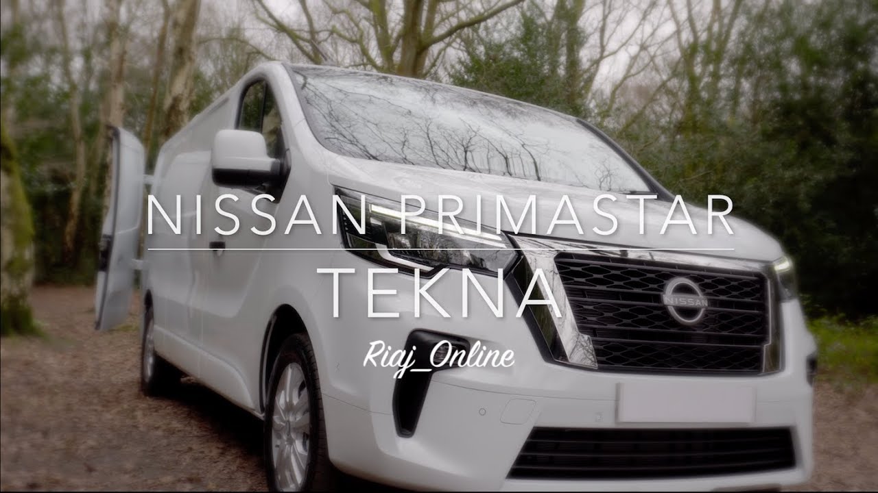 🚐 2024 Nissan Primastar Tekna L2H1 D110: Glacier White Beauty & Interior Upgrades!