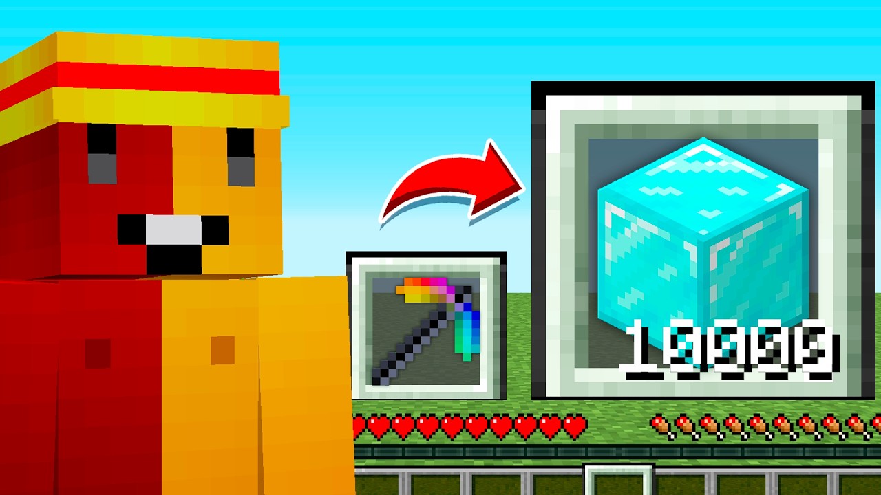 MINERAÇÃO DE $1,000,000,000 NO MINECRAFT