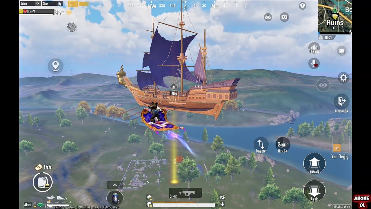 YENİ MOD İLK MAÇ #pubgmobile 