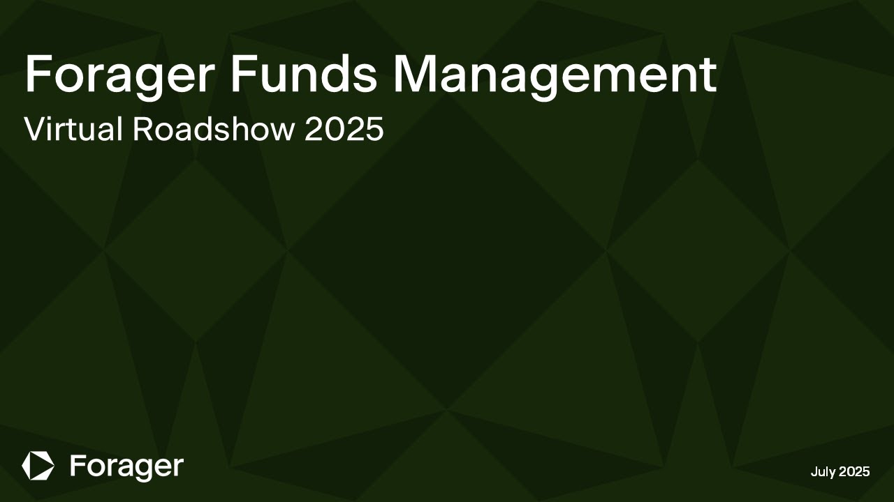 Forager Funds 2025 Investor Roadshow