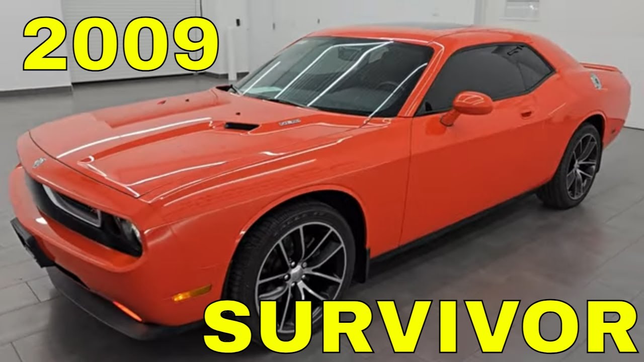 2009 DODGE CHALLENGER R/T AUTO HEMI ORANGE PEARL SURVIVOR 4K WALKAROUND 14791ZA SOLD!