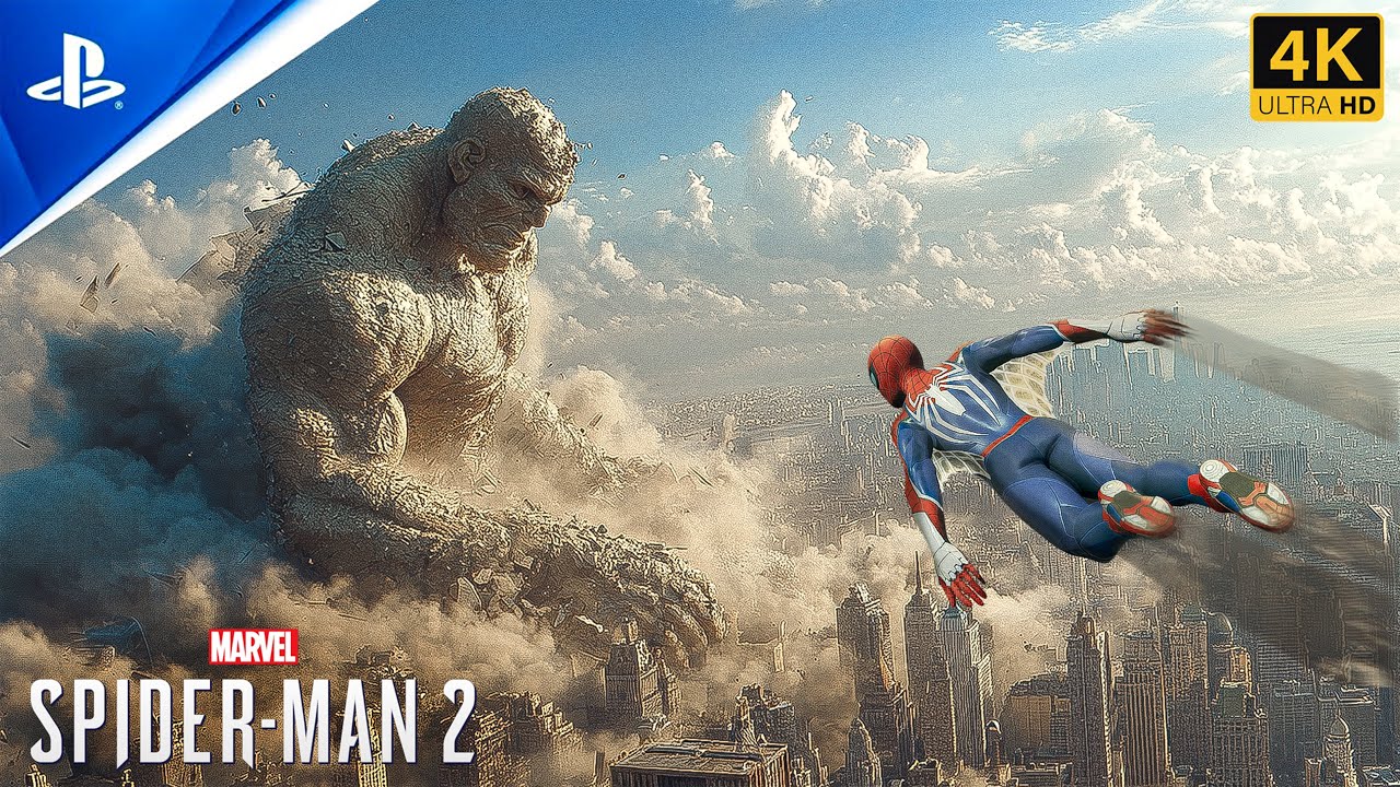Marvel's Spider-Man 2 - SANDMAN NEW YORK BOSS FIGHT (RTX 5090) Ray-Tracing Ultra Realistic Graphics