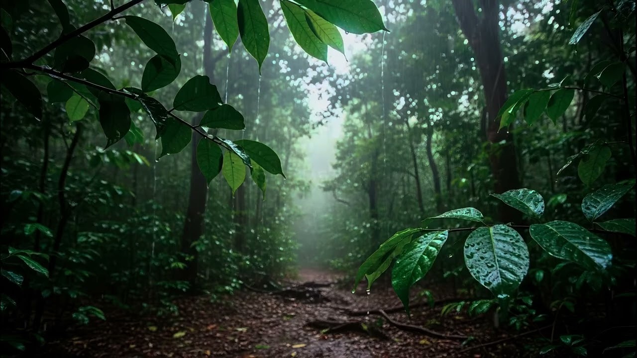 Rain Sounds for Deep Sleep | Sleep Therapy, Sound Healing, Nature Ambience, Meditation