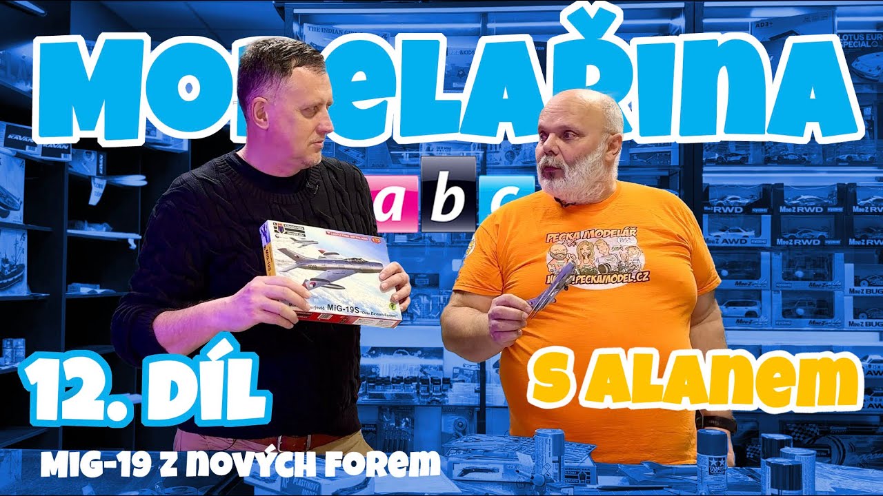 Modelařina s Alanem - 🔥 Novinka z Česka! MiG-19 z nových forem!