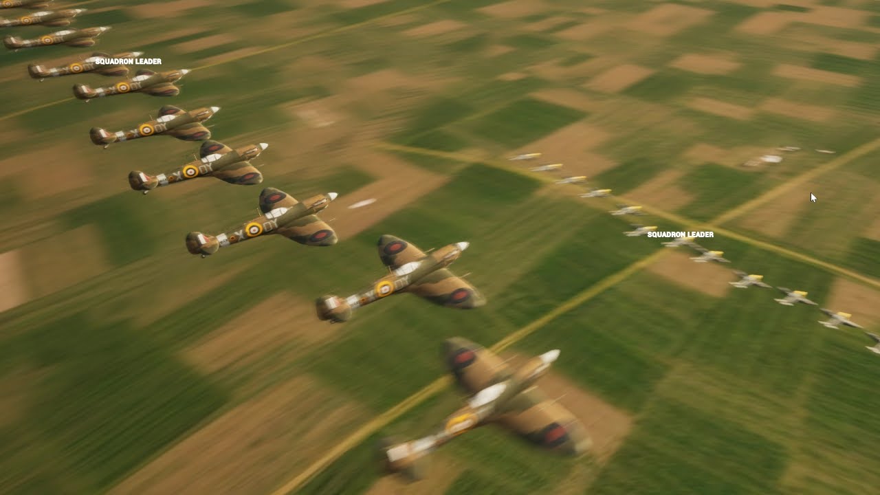 Spitfires and Messerschmitts