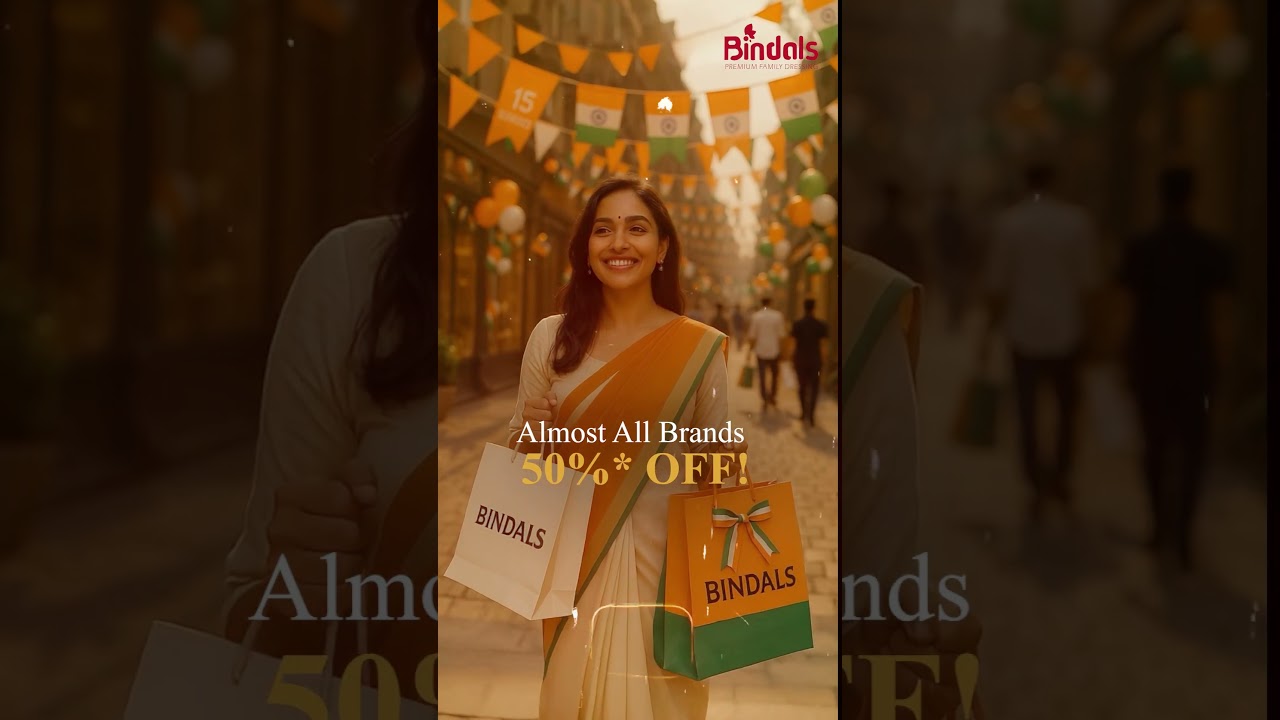 🇮🇳 Independence Day Sale Alert! 🛍️ Almost all brands up to 50% OFF!