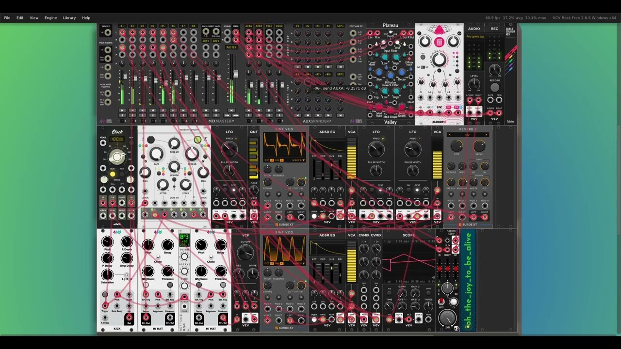 VCV Rack - Oh, The Joy To Be Alive