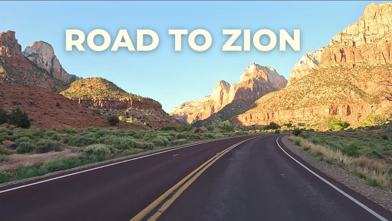 Zion National Park Scenic Drive | From Springdale to the Mount Carmel Tunnel