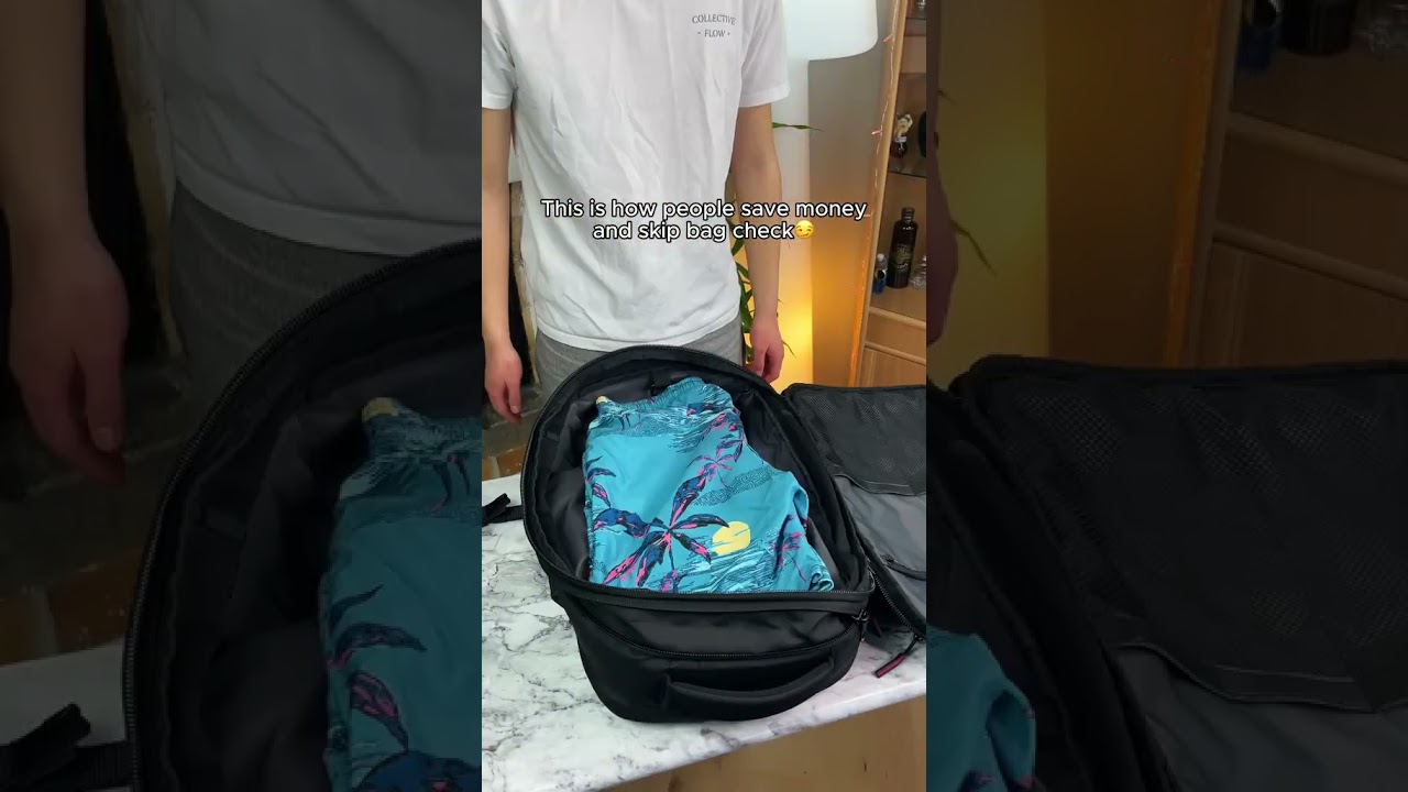 Экономьте 100 долларов каждый раз, когда путешествуете 🎒✈️🤪 #путешествия #багаж #аэропорт