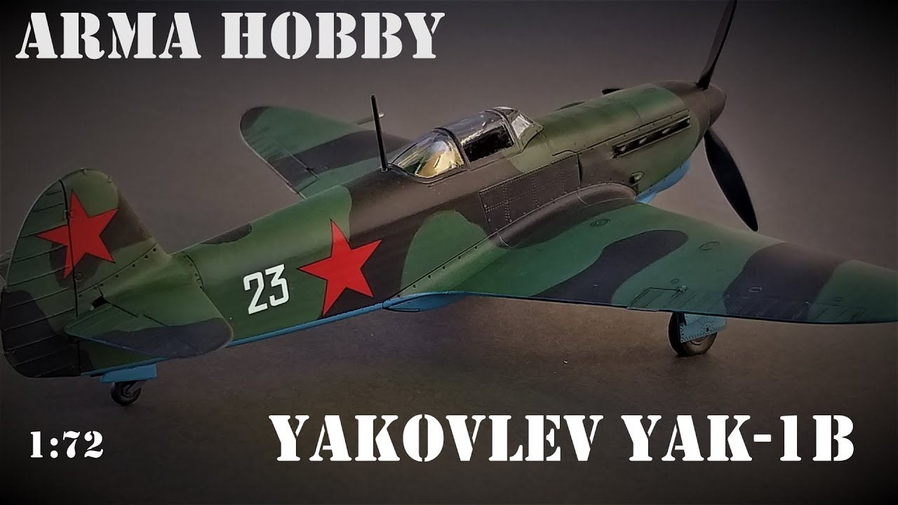 Arma Hobby Yakovlev Yak-1b 1/72 Scale Model Kit Full Build