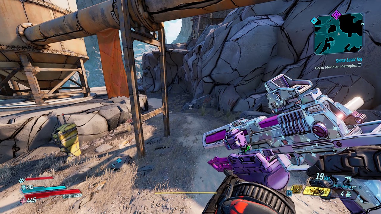 Borderlands 3: ASCENSION BLUFF - ERIDIAN WRITING