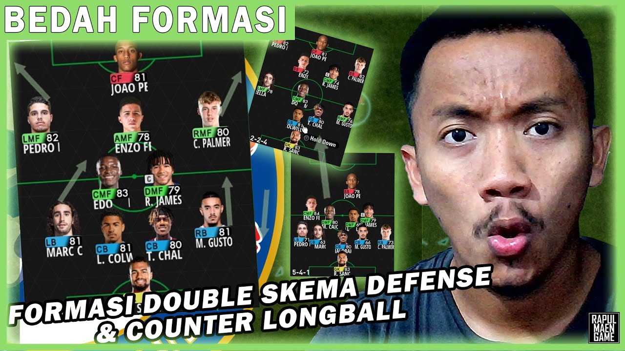 BEDAH FORMASI PES 4-5-1 CHELSEA DI FINAL CLUB WORLD CUP PENGHANCUR PSG! - PES 2017 PC GAMEPLAY