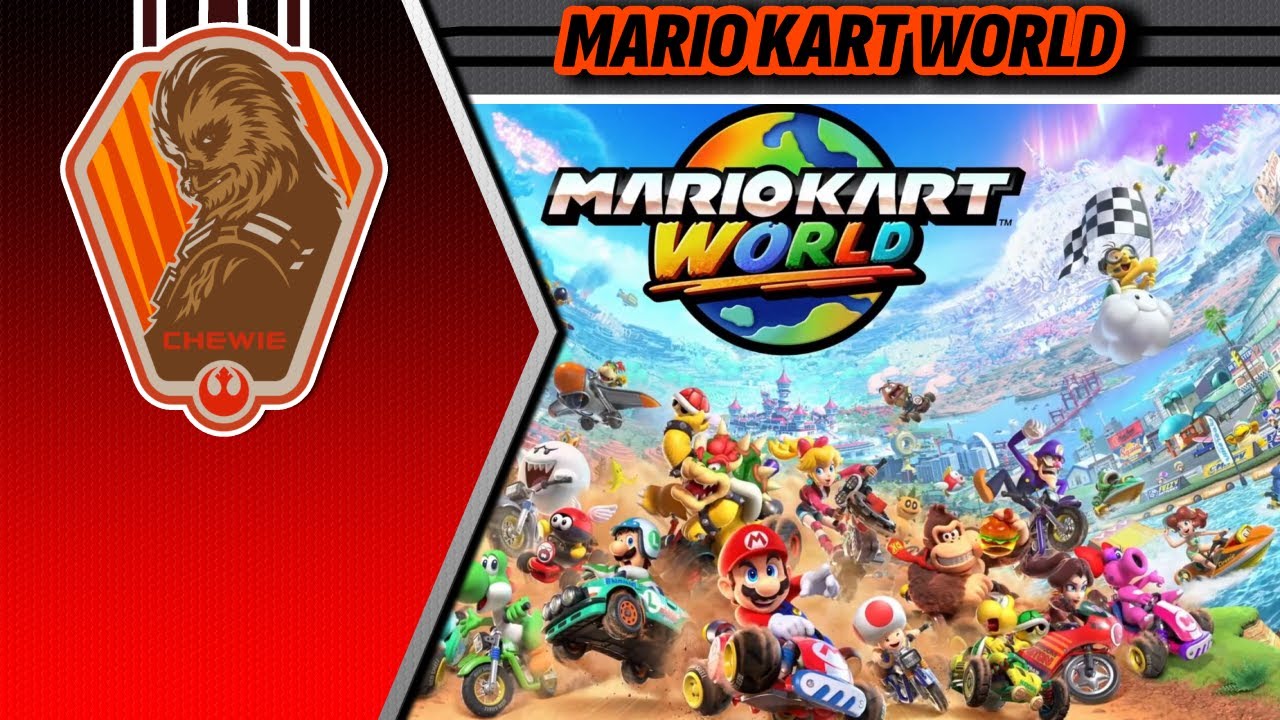 Mario Kart World made me a chameleon, because now I'm black and blue all over!